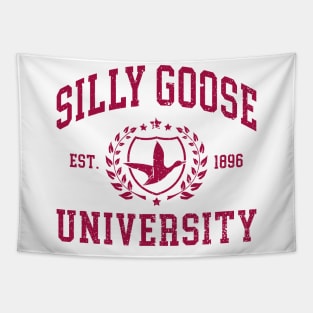 SILLY GOOSE UNIVERSITY Tapestry