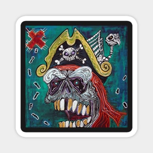 Pirate Treasure Map Magnet