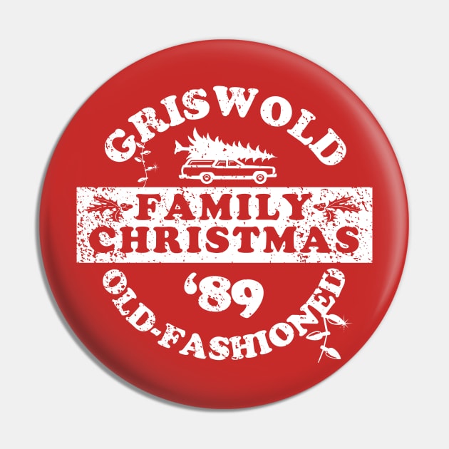 Griswold (Old Fashioned) Family Christmas Pin by PopCultureShirts