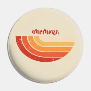 Retro style vintage future Pin