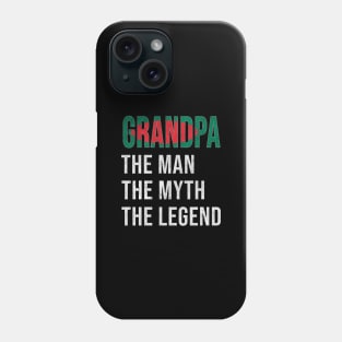 Grand Father Bengali Grandpa The Man The Myth The Legend - Gift for Bengali Dad With Roots From  Bangladesh Phone Case