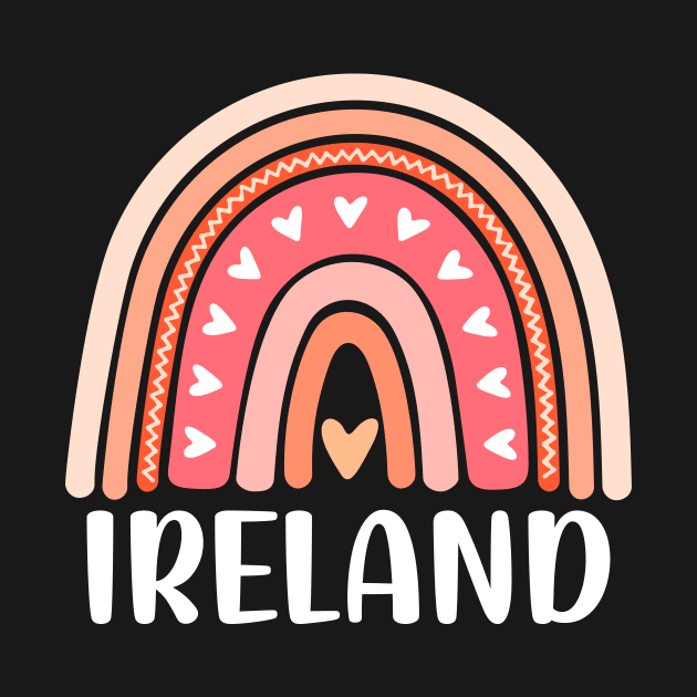 Ireland Rainbow for Women and Girls by JKFDesigns