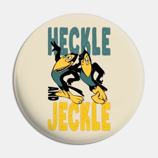 Heckle and Jeckle - Old Cartoon Pin