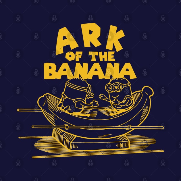 Ark of the Banana Funny Religious Biblical Cartoon by BoggsNicolas