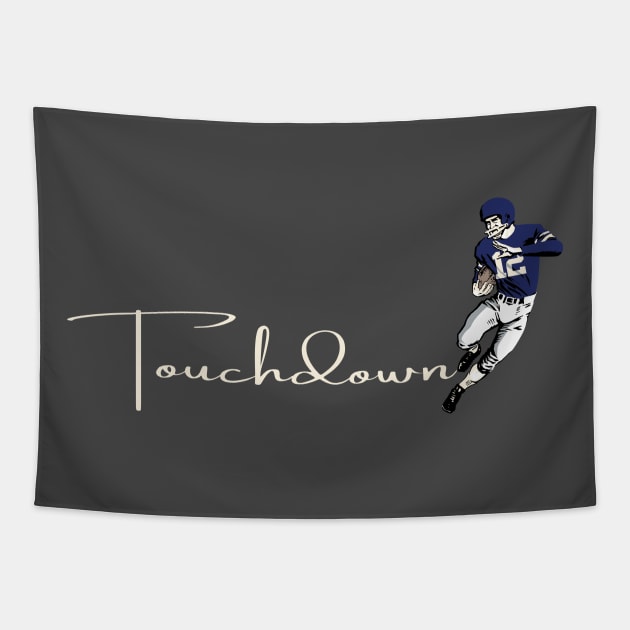 Touchdown Giants! Tapestry by Rad Love