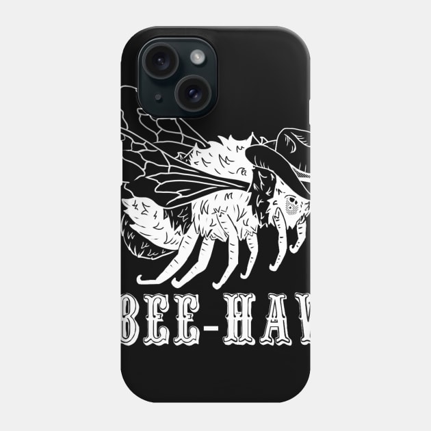 Bee-Haw! Phone Case by vanitygames