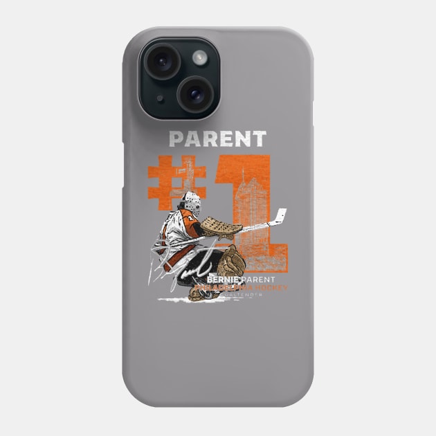Bernie Parent New York I Throwback Number Phone Case by Erianna Bee
