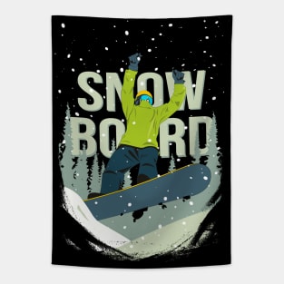 Snowboard Tapestry