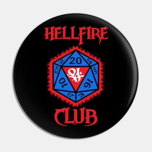 Stranger Things Hellfire Club Pin