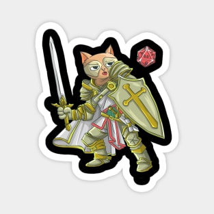 DND Paladin Magnet