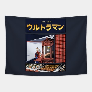 Ultraman GAIA in Chill Life Tapestry