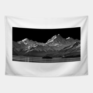 Aoraki across Lake Pukaki Tapestry