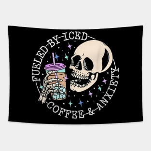 Skull Coffee Tapestry