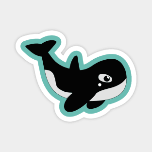 cute orca Magnet