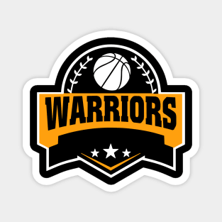 Personalized Basketball Warriors Proud Name Vintage Beautiful Magnet