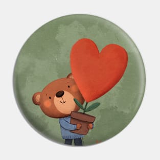 Grow love Pin