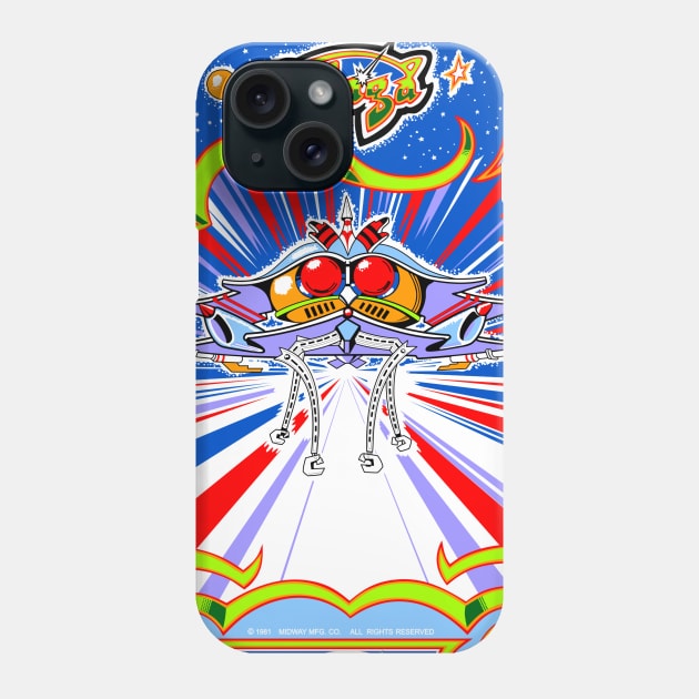 Galaga Cabinet Art Shirt Phone Case by RoswellWitness