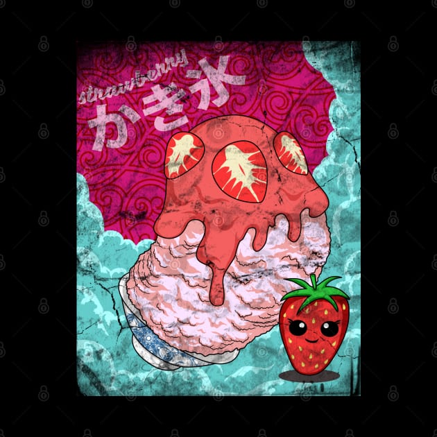 Strawberry Kakigori - v2 by drixalvarez