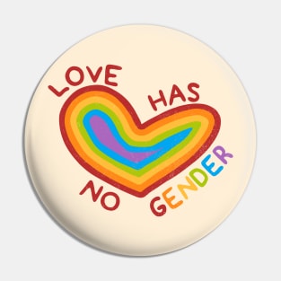 Love Has No gender by Tobe Fonseca Pin