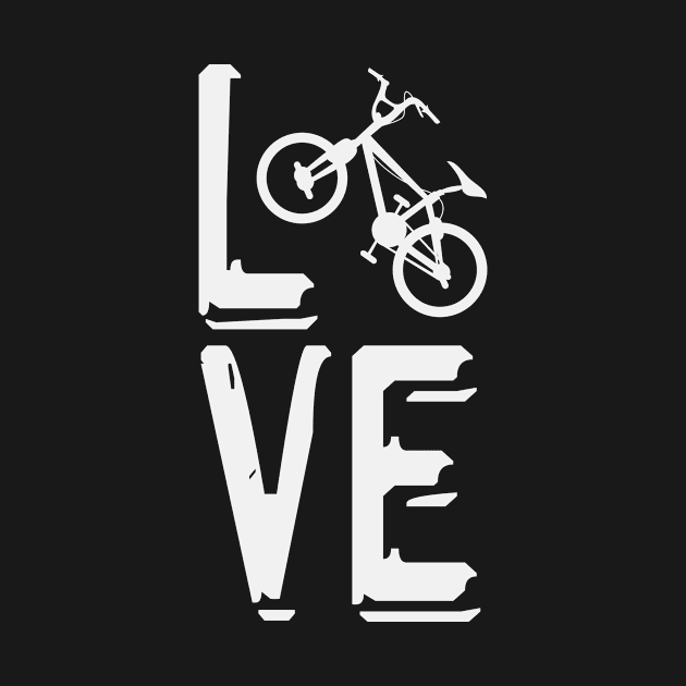 Bicycle Love | Cycling Cyclist Biker Biking BMX by DesignatedDesigner