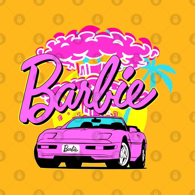 Sport Car Barbie Retro by GENERATION KTR