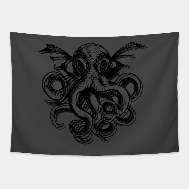 Cthulu Tapestry by theboonation8267