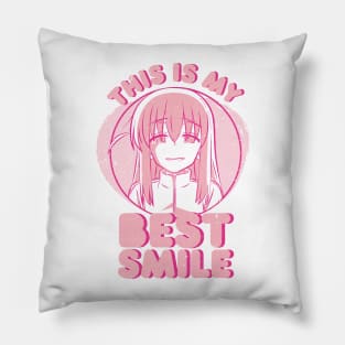 BOCCHI THE ROCK!: THIS IS MY BEST SMILE (GRUNGE STYLE) Pillow