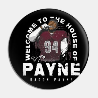 Daron Payne Washington House Of Payne Pin