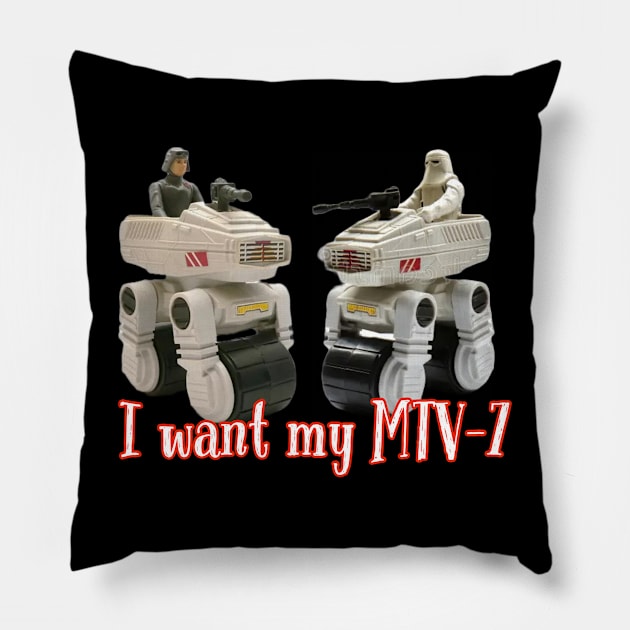 I want my MTV-7 Pillow by That Junkman's Shirts and more!