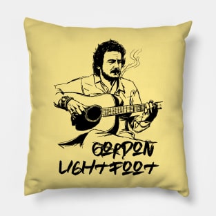 Gordon Lightfoot Pillow