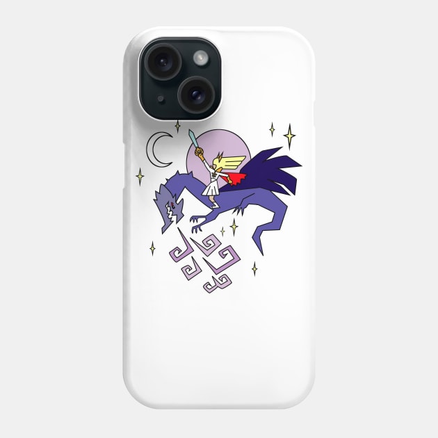 She-Ra's Dragon Phone Case by Silentrebel