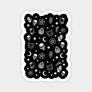 Witch pattern Magnet