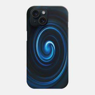 Blue Swirl Phone Case