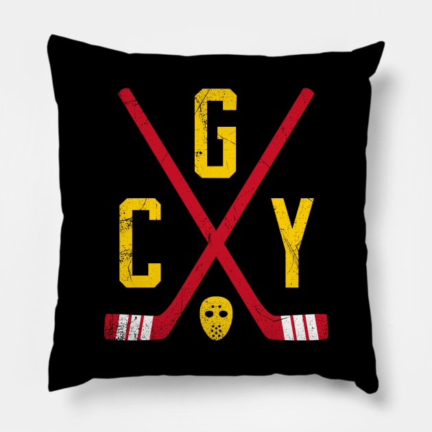 CGY Retro Sticks - Black Pillow by KFig21