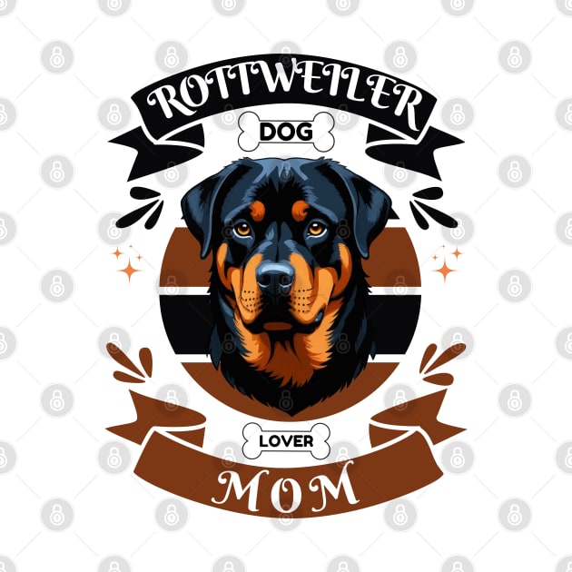 Rottweiler Mom by Pearsville