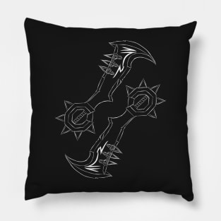 Draven Blade (White) Pillow