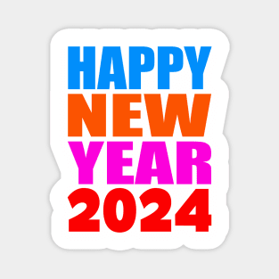 Happy new year 2024 Magnet