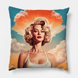 Barbie x Oppenheimer 2023 | BARBENHEIMER Pillow