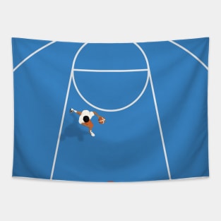 Shoot Hoops | Basketball Artwork Tapestry