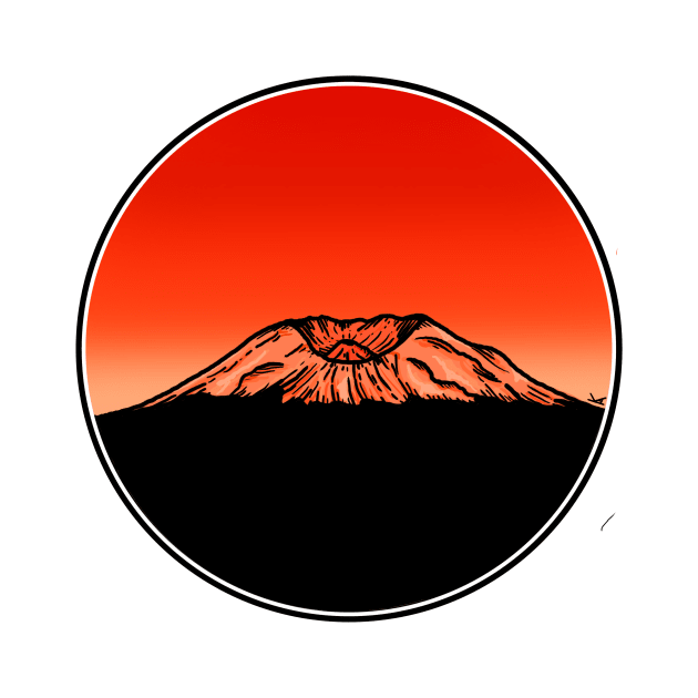 Mt St Helens Sunset by FernheartDesign