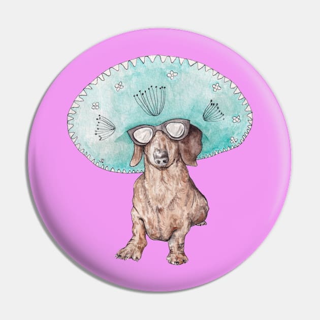 Doxie Mexicano Pin by wanderinglaur