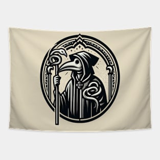 Plague Doctor Tapestry