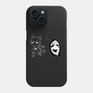 Uboa ❤ Madotsuki ~ B&W ver. Phone Case