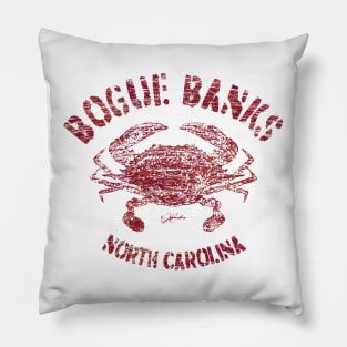 Bogue Banks, North Carolina, Blue Crab Pillow