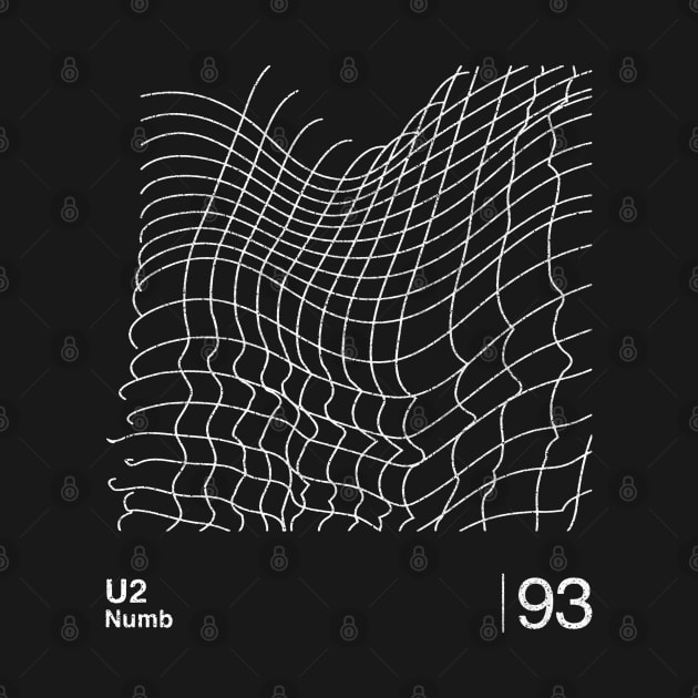 Numb U2 / Minimalist Graphic Design Fan Artwork by saudade