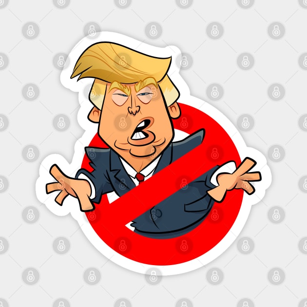 Trump Busters Magnet by binarygod