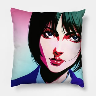 Pop Art Woman Pillow