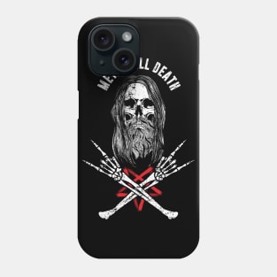 Metal Till Death Phone Case