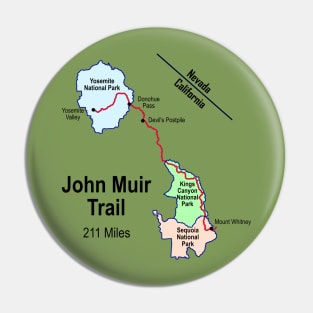 John Muir Trail Pin