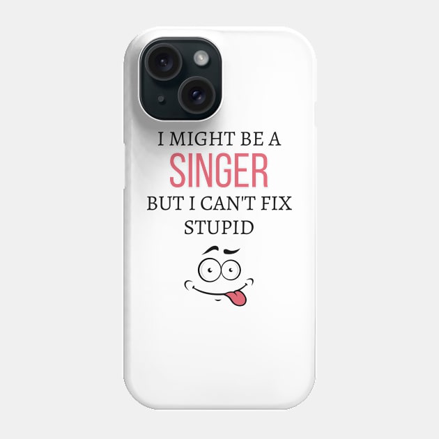 Singer Phone Case by Mdath